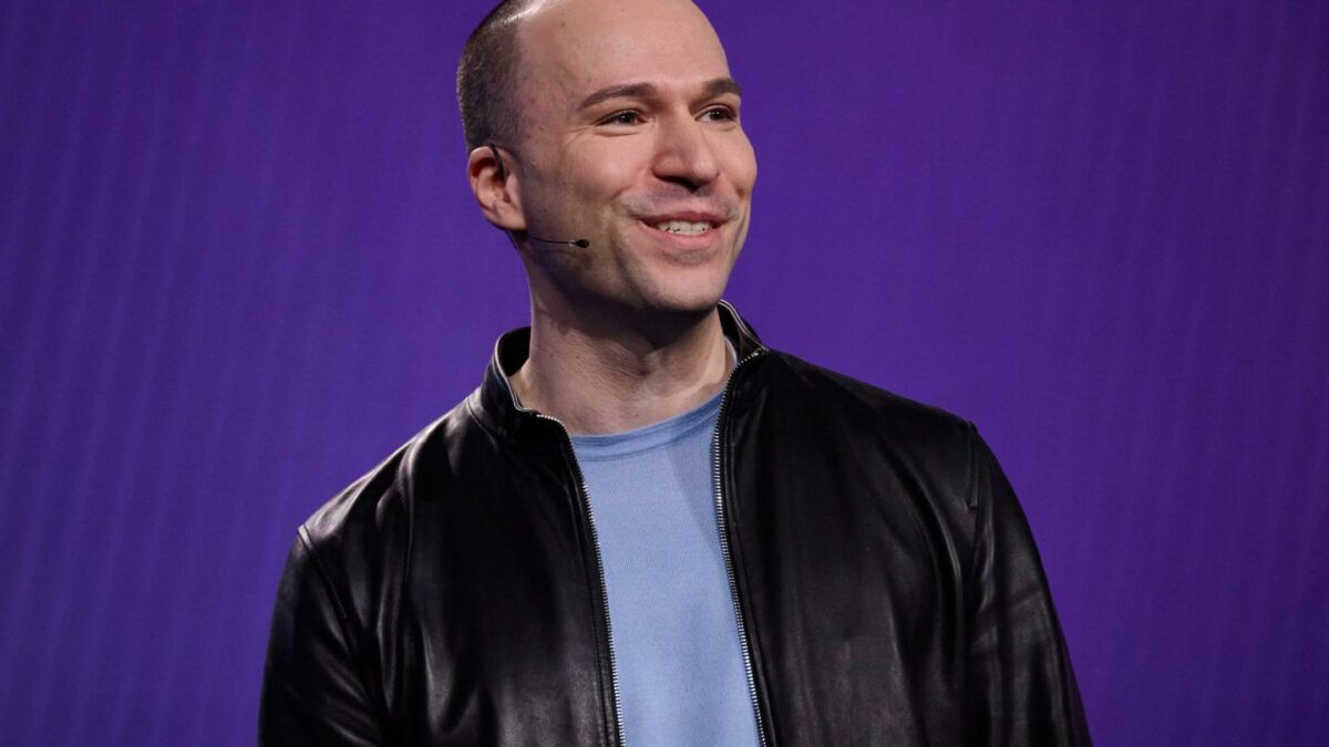Greg Brockman, president and co-founder of OpenAI Inc., during the 2026 CES event in Las Vegas, Nevada, US, on Monday, Jan. 5, 2026.