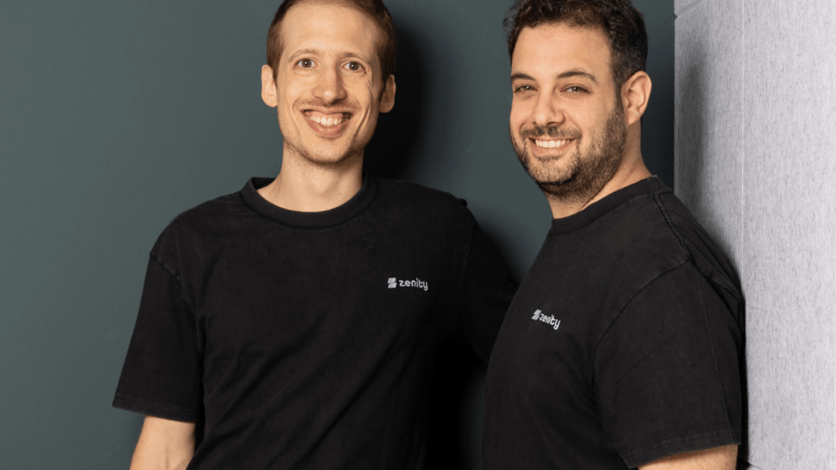 Zenity cofounders Michael Bargury (left) and Ben Kliger.